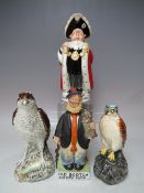 JOHN BESWICK 1950'S WORTHINGTONS INDIA PALE ALE WATER JUG 'BEHIND EVERY GREAT MAN...', H 23 cm,