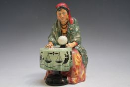 A ROYAL DOULTON 'FORTUNE TELLER' FIGURE - HN 2159, S/DCondition Report:Minor crack to base