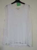 MICHAEL KORS, a ladies two layer v-neck top, size M