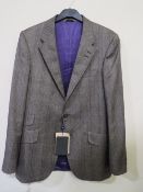 A PAUL SMITH GENTS JACKET SIZE 38, 'The Bayard' Collection, wool/silk/cashmere blend, fully lined