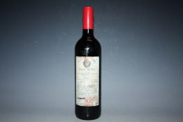 1 BOTTLE OF MARQUES DE BUTRAGO NUMBERED CRIANZA RIOJA 2015