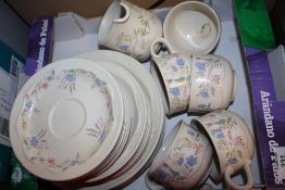 A SMALL TRAY OF POOLE SPRINGTIME CHINA