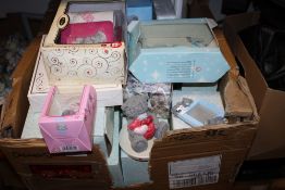A BOX OF MOSTLY BOXED ME TO YOU BEAR FIGURES ETC.