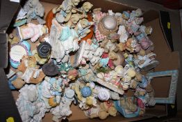 A TRAY OF CHERISHED TEDDIES FIGURES