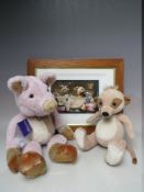 A CHARLIE BEARS LIMITED EDITION 'MATHILDE' BABY BOUTIQUE MEERKAT TEDDY BEAR, complete with tags,