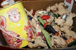 A BOX OF PIGGIN' FIGURES