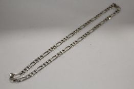 A STERLING SILVER NECK CHAIN APPROX WEIGHT - 39.3G