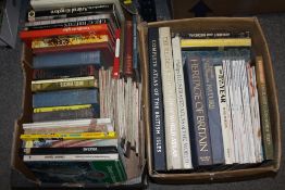TWO BOXES OF ASSORTED VINTAGE BOOKS