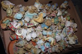 A TRAY OF CHERISHED TEDDIES FIGURES
