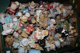A LARGE QUANTITY OF CHERISHED TEDDIES FIGURES