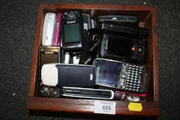 A COLLECTION OF MOBILE PHONES A/F