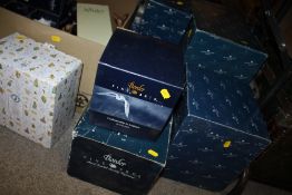 A QUANTITY OF BOXED BORDER FINE ARTS AND OTHER FIGURES TO INCLUDE A BEATRIX POTTER EXAMPLE