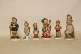 SIX GOEBEL FIGURES