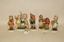 SIX GOEBEL FIGURES