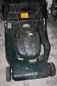 A HAYTER HARRIER 56 PETROL LAWNMOWER