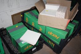 THIRTEEN SMALL BOXES OF CERAMIC TILES