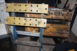 TWO WORK BENCHES - HOUSE CLEARANCE