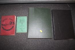 A BOX OF STAMP ALBUMS, LOOSE STAMP ETC