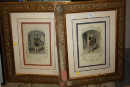 A COLLECTION OF ASSORTED PICTURES AND PRINTS TO INCLUDE A PAIR OF GILT FRAMED COLOURED ENGRAVINGS,