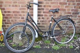 A BLACK LOGAN BICYCLE A/F