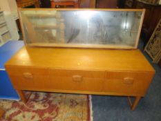 A RETRO TEAK DRESSING TABLE W-147 CM