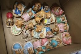 A COLLECTION OF PENDELFIN RABBIT FIGURES (22)