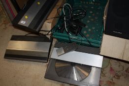 A BANG & OLUFSEN BEOMASTER 3300, BEOCORD 3300 AND BEOGRAM 3300 WITH REMOTE, ACCESSORIES AND TWO
