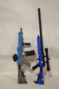 TWO AIRSOFT GUNS TO INCLUDE A NUPROL EXAMPLE