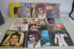 FIFTEEN ELVIS PRESLEY LPS to include 