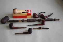 A QUANTITY OF ESTATE PIPES to include a boxed 