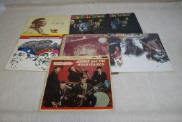 A COLLECTION OF JIMI HENDRIX LPS TO INCLUDE - Smash Hits x 2, Cornerstone, Crash Landing, The