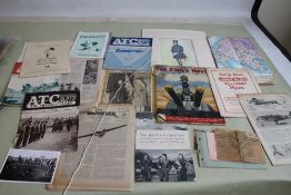 MILITARY RELATED EPHEMERA to include 1943 army / air map of 