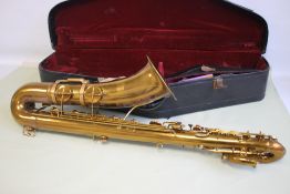 AN ADOLPHE SAXOPHONE 