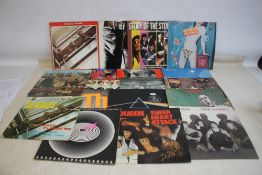 SEVENTEEN LP RECORDS to include seven Rolling Stones(Sticky Fingers, Under Cover, Tattoo You,
