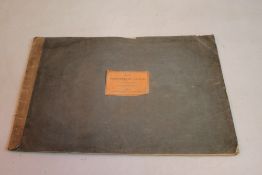 VILLIERS HUET - 'RUDIMENTS OF CATTLE' No. I, published by R Ackermann, paper cover, six pages of