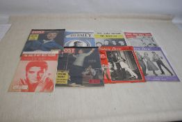 MUSIC MEMORABILIA 1950S / 1960S to include Beatles sheet music 