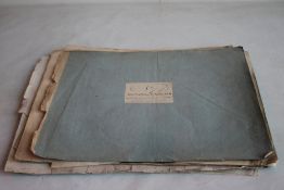 AFTER GEORGE MORLAND A COLLECTION OF ENGRAVINGS, LOOSE AND BOUND IN FOLIO STYLE, (the loose examples