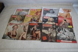 MARILYN MONROE - MAGAZINES ETC. FEATURING MARILYN MONROE to include 