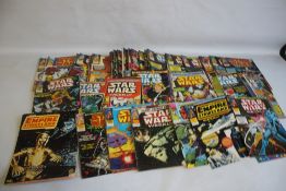 STAR WARS 1970S COMICS, from No 10 Apr 12 1978 - No 123 July 2 1980 (90+) not a complete run,