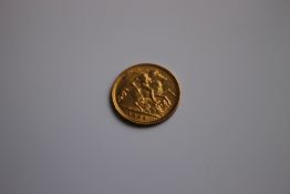 EDWARD VII 1906 HALF SOVEREIGN