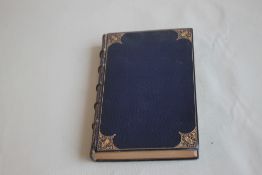 VIE DE S. FRANCOIS D'ASSIE', published by Librairie Fischbacher, bound in blue leather with gilt
