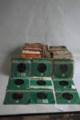 APPROX. 350 SINGLES RECORDS TO INCLUDE ELEVEN BEATLES, numerous 1960s, rock, soul, Motown etc..