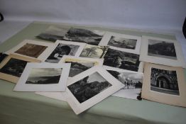A QUANTITY OF BLACK & WHITE PHOTOGRAPHS, many signed Ivor Fry, some are titled e.g. 