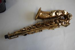 AN HENRI SELMER, PARIS SAXOPHONE, engraved 