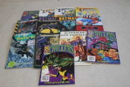 VARIOUS MARVEL COMICS AND DC PUBLICATIONS to include 