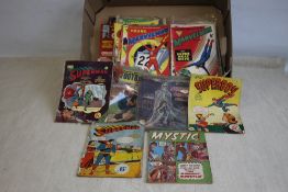 A MISCELLANEOUS SELECTION OF COMICS AND COMIC BOOKS to include 1950 and 1960s A/F 