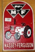 ***A LARGE MASSEY FERGUSON PLAQUE