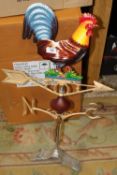 ***A COCKEREL WEATHER VANE
