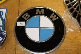 ***A BMW WALL PLAQUE
