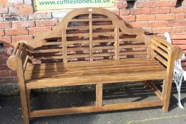 A LUTYENS STYLE BENCH